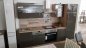 Preview: Küchen Kühlgeräteumbauschrank JANA 60x200x60cm, Sonoma Eiche Nachbildung / Hochglanz-Lava
