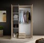 Preview: Kleiderschrank Paul 3-trg. Sonoma-Eiche Nb. 120cm